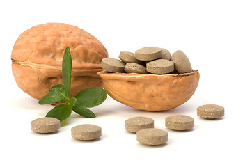 Image showing herbal pills