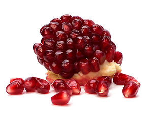 Image showing pomegranate isolated on white background