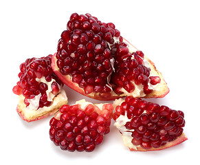 Image showing pomegranate isolated on white background