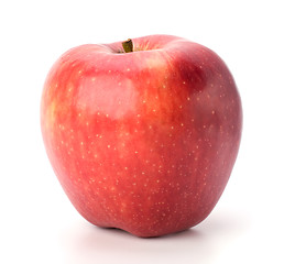 Image showing red apple isolated on white background