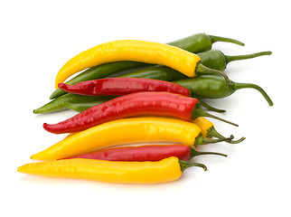 Image showing Chili pepper isolated on white background