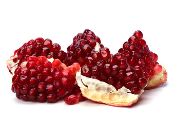 Image showing pomegranate isolated on white background