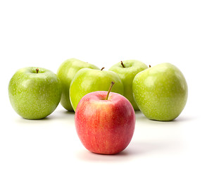 Image showing apples isolated on white background