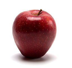 Image showing red apple isolated on white background