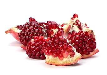 Image showing pomegranate isolated on white background