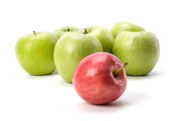 Image showing apples isolated on white background