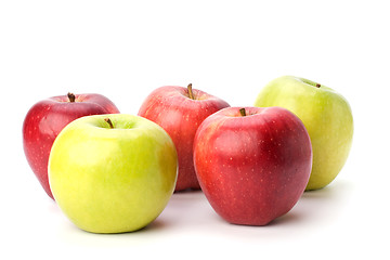 Image showing apples isolated on white background