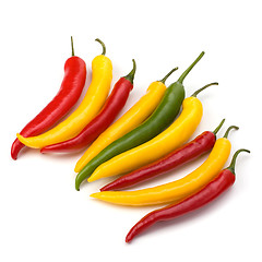 Image showing Chili pepper isolated on white background