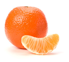 Image showing mandarin  isolated on white background