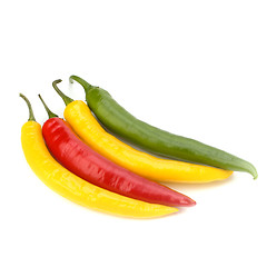 Image showing Chili pepper isolated on white background