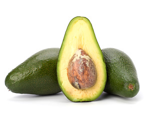 Image showing avocado isolated on white background