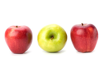 Image showing apples isolated on white background