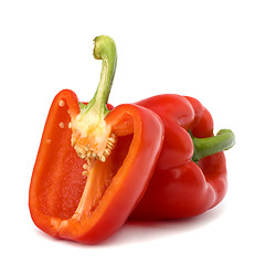 Image showing sweet pepper isolated on white background