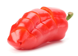 Image showing sweet pepper isolated on white background 