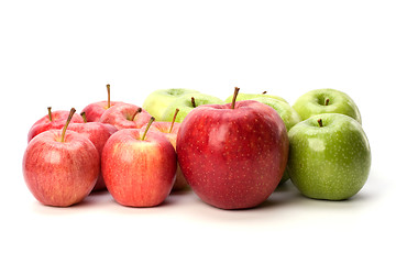 Image showing apples isolated on white background