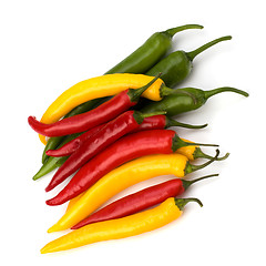 Image showing Chili pepper isolated on white background