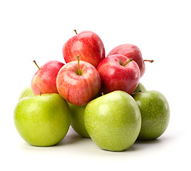 Image showing apples isolated on white background