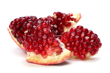 Image showing pomegranate isolated on white background