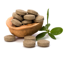 Image showing herbal pills