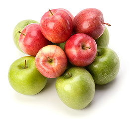 Image showing apples isolated on white background