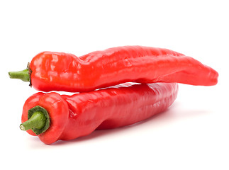 Image showing sweet pepper isolated on white background 