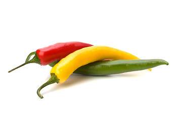 Image showing Chili pepper isolated on white background