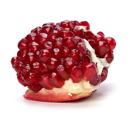 Image showing pomegranate isolated on white background