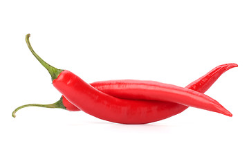 Image showing Chili pepper isolated on white background