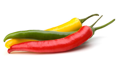 Image showing Chili pepper isolated on white background