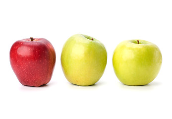 Image showing apples isolated on white background