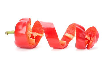 Image showing sweet pepper isolated on white background 