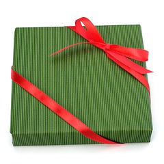 Image showing festive gift box