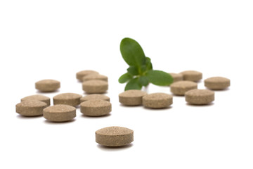 Image showing herbal pills