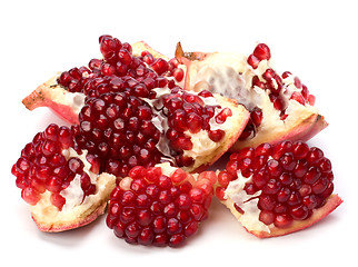 Image showing pomegranate isolated on white background