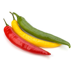 Image showing Chili pepper isolated on white background