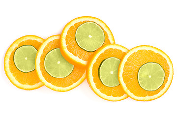 Image showing Citrus fruit slices