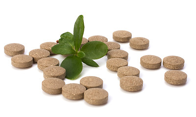 Image showing herbal pills