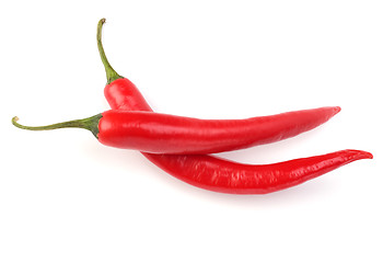 Image showing Chili pepper isolated on white background