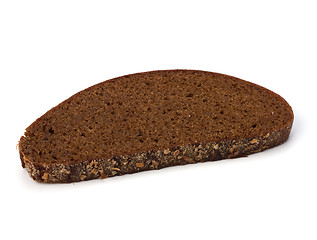 Image showing rye bread isolated on white background 