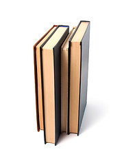 Image showing books stack isolated on white
