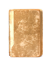 Image showing tattered book isolated on white background