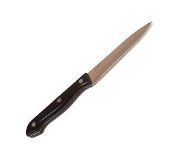 Image showing kitchen knife isolated on white
