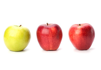 Image showing apples isolated on white background