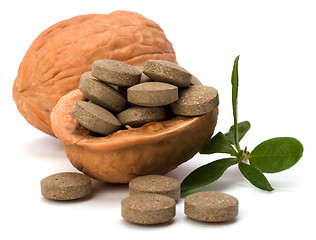 Image showing herbal pills