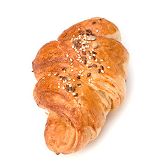 Image showing croissant isolated on white background 