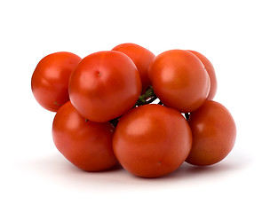 Image showing red tomato isolated on the white background 