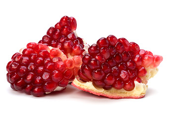 Image showing pomegranate isolated on white background