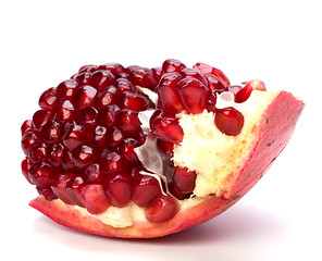 Image showing pomegranate isolated on white background