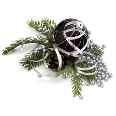 Image showing 
Christmas decoration isolated on white background 
