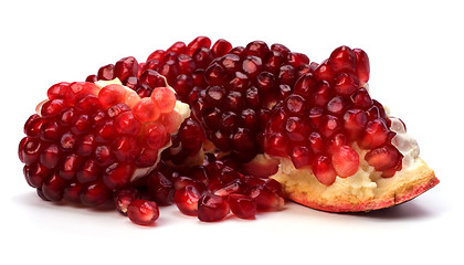 Image showing pomegranate isolated on white background